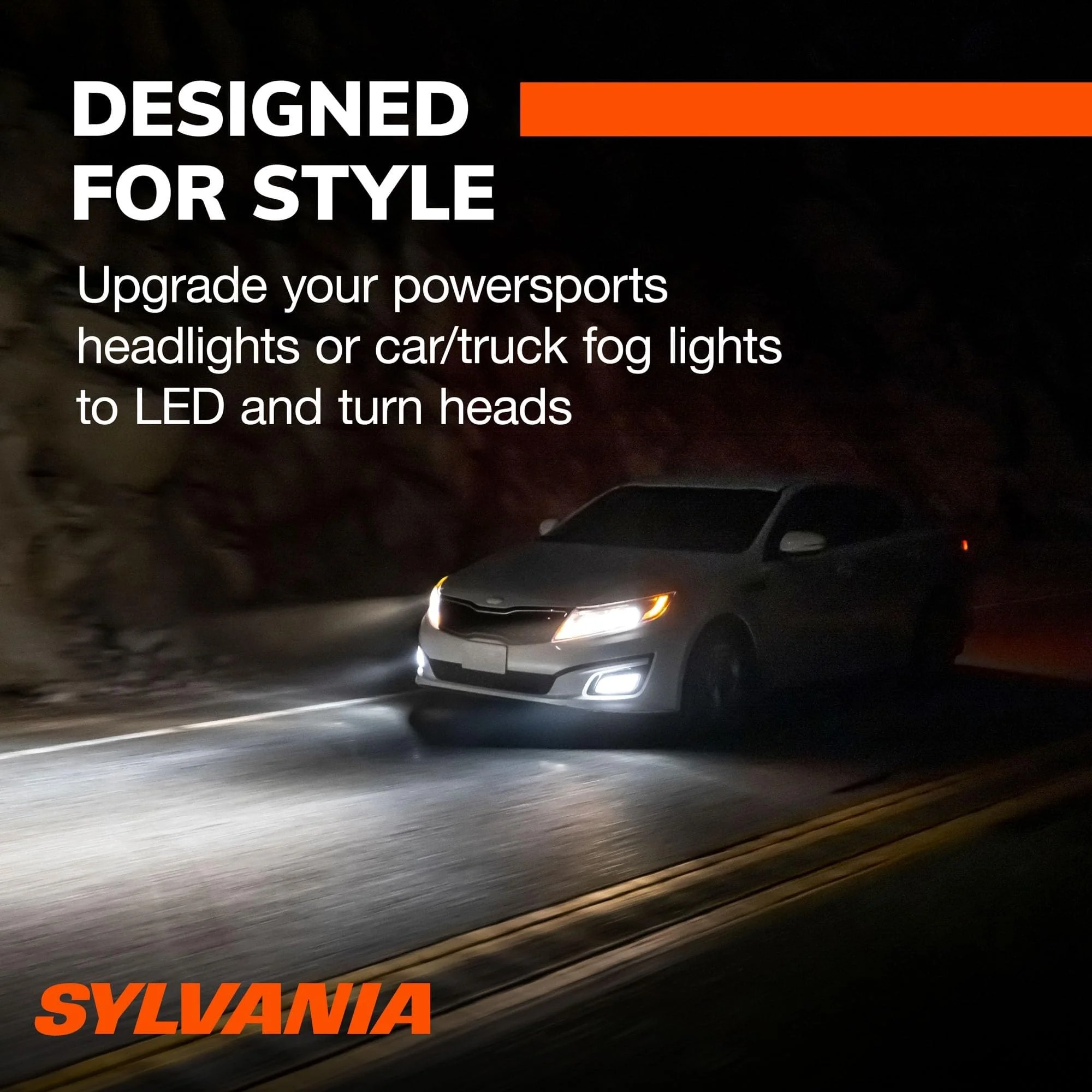 Sylvania 9005 LED Fog Light Bulbs, 6000K Cool White, Long-Lasting, No Polarity, Pack of 2 - Image 7
