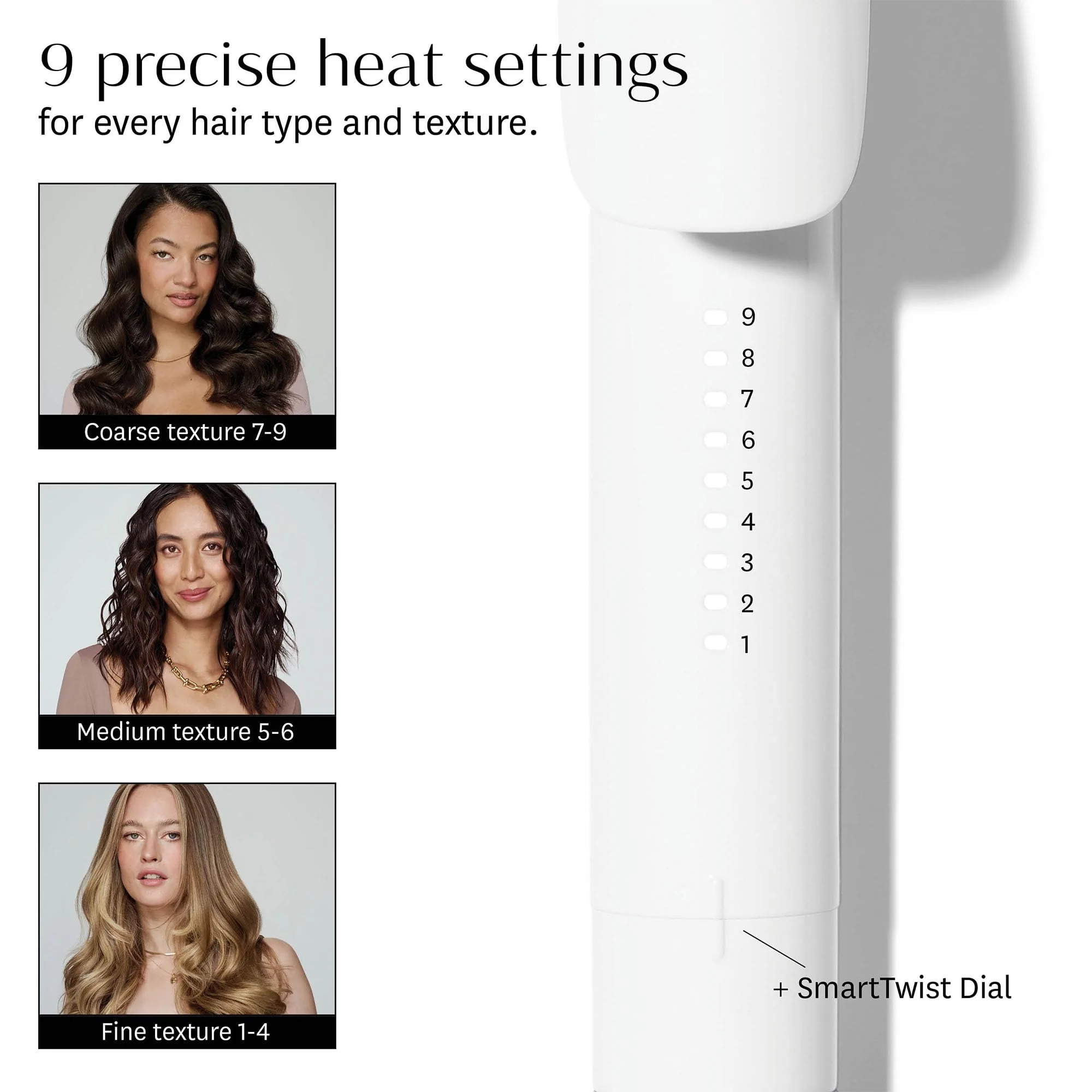 T3 300299-UL-10 SinglePass Curl X 1" Extra-Long Barrel Curling Iron with 9 Heat Settings and Ceramic Barrel