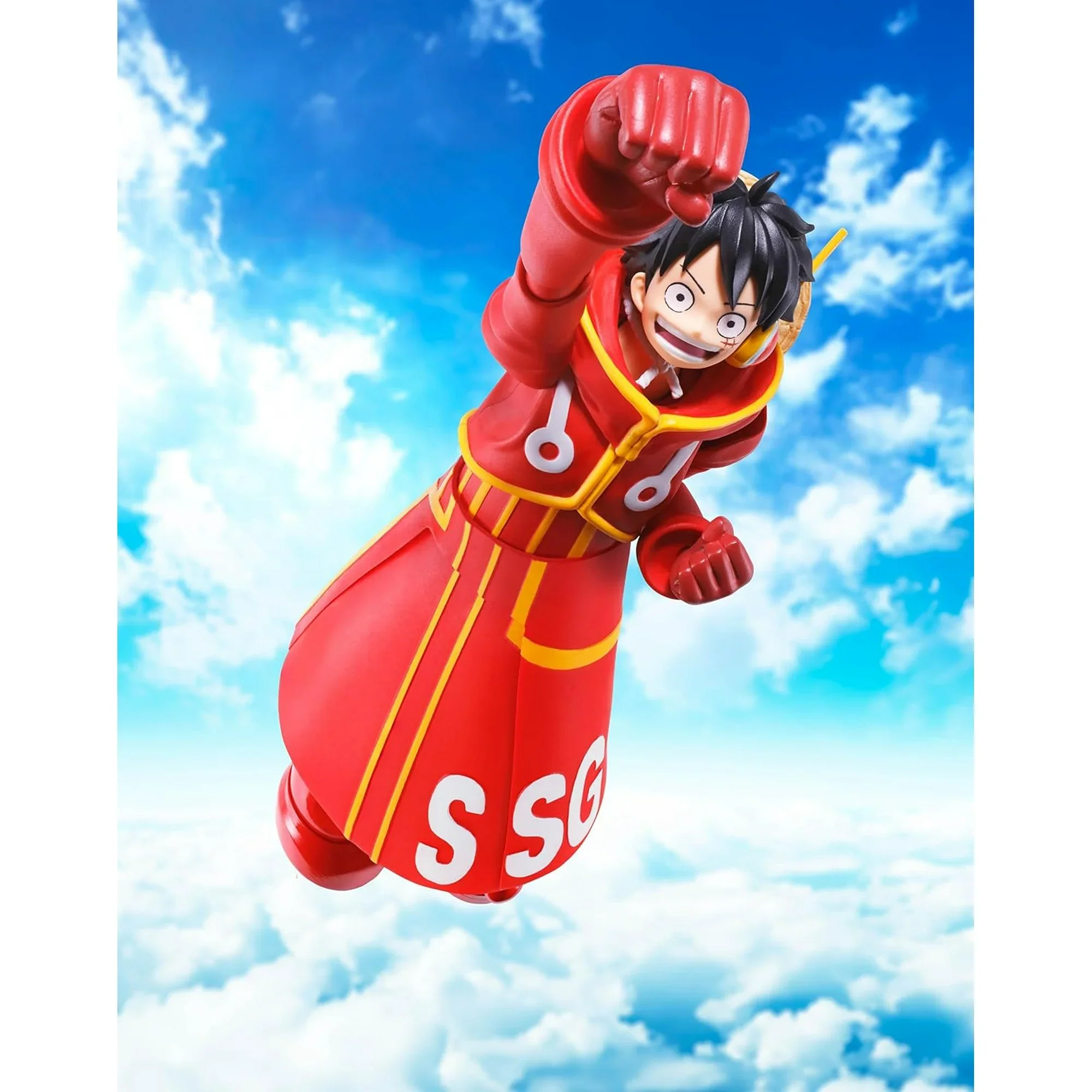 Tamashii Nations BAS67355 One Piece S.H.Figuarts Monkey D. Luffy Future Island Egg Action FIGURE - Image 3