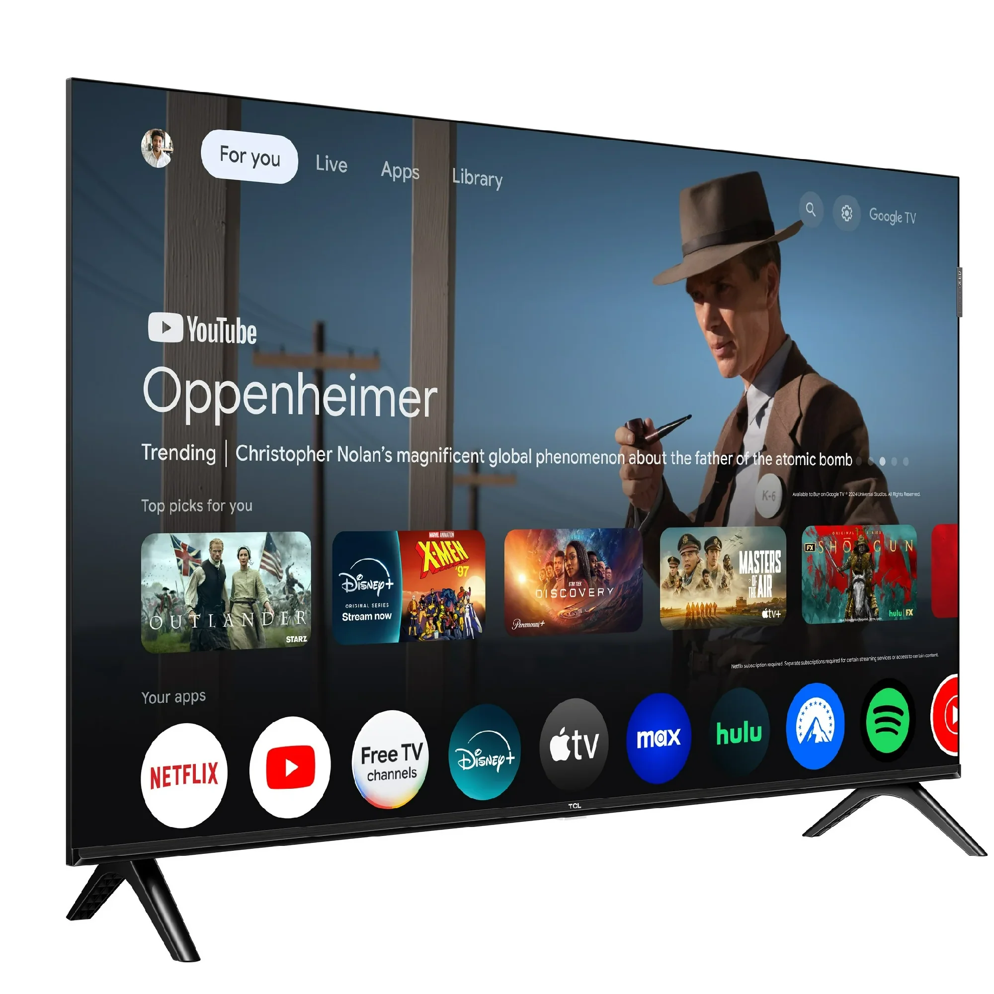 TCL 32" Class HD (720P) QLED Smart TV (32Q21K) - Image 4