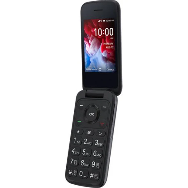 TCL VZW-TCL-4056SPP Flip Pro 2.8" 4GB Storage 512MB RAM Slate Gray Verizon Prepaid Phone - Image 3