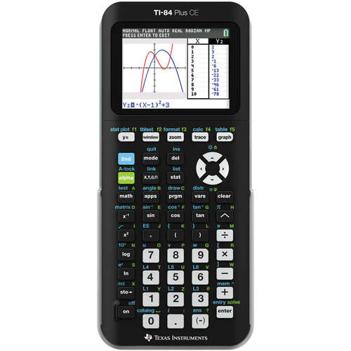 Texas Instruments TI-84 Plus CE 84PLCE/TBL/1L1 Graphing Calculator, Black - Image 5