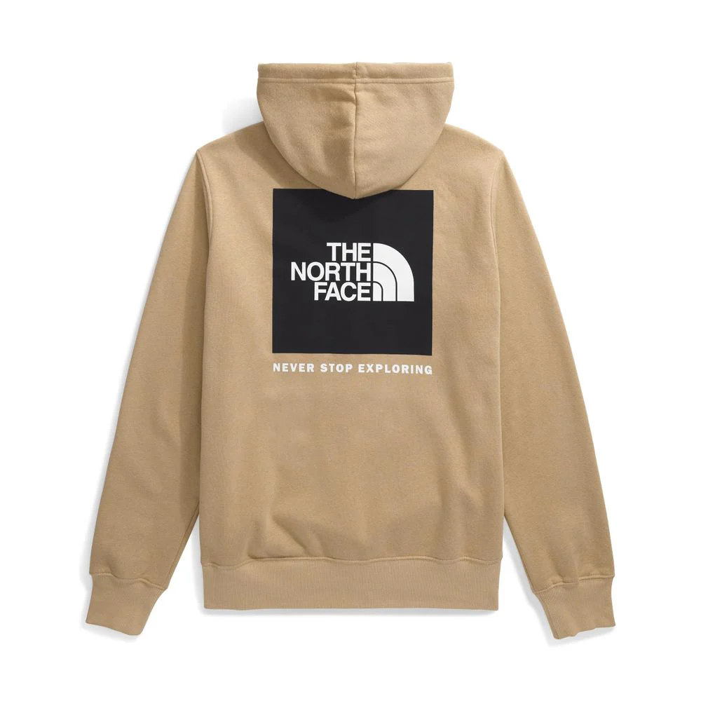 The North Face Box NSE Pullover Hoodie Men's Regular Fit Cotton Blend Khaki Stone Large NF0A7UNS - Image 5