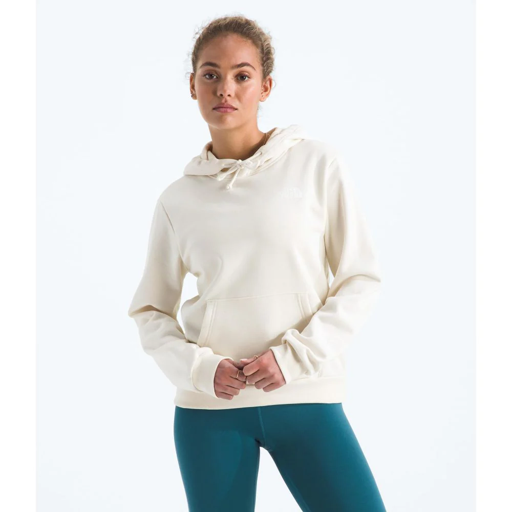 The North Face Evolution Box NSE Women's Hoodie, White Dune, Cotton/Polyester Blend, Adjustable Drawcord Hood, Kangaroo Hand Pocket, XX-Large, NF0A8CWQ - Image 3