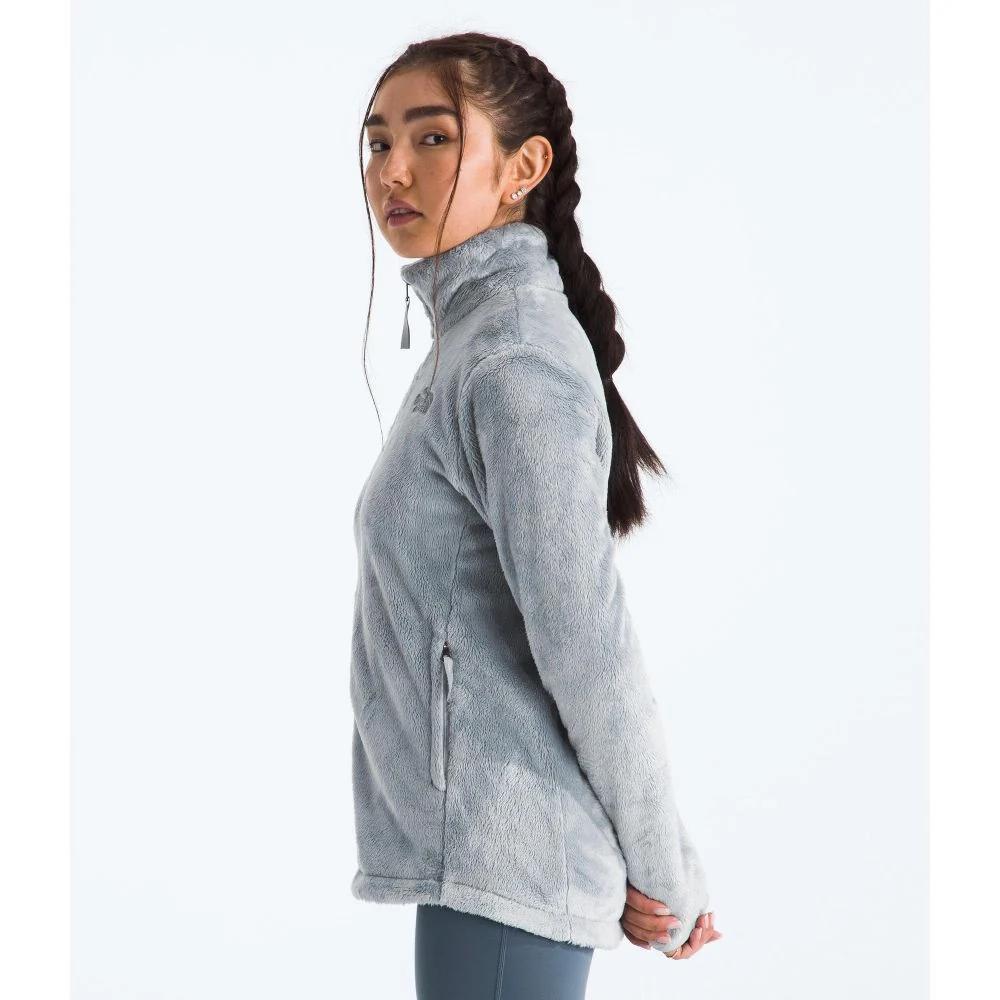 The North Face Osito Full Zip Fleece Jacket, Lightweight Soft Recycled Polyester, Mocha Brown, Small, NF0A7UQJ - Image 2