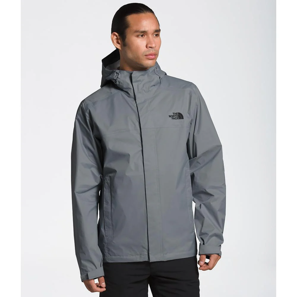 The North Face NF0A2VD3 Venture 2 Waterproof Jacket, Mid Grey/Mid Grey, 2XL - Image 2