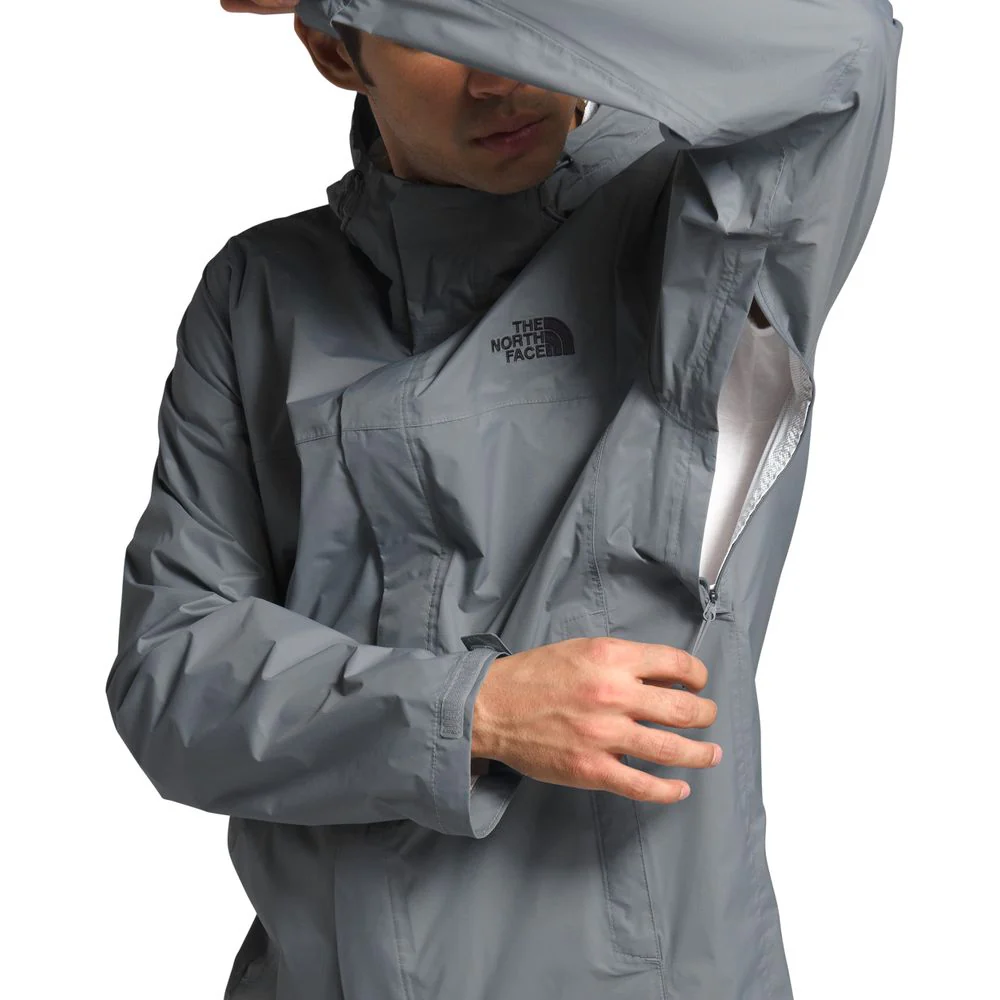 The North Face NF0A2VD3 Venture 2 Waterproof Jacket, Mid Grey/Mid Grey, 2XL - Image 5