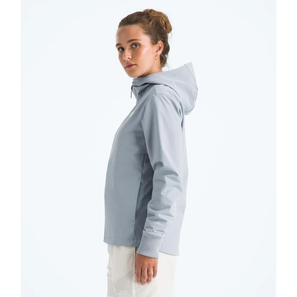 The North Face Women's Shelbe Raschel Softshell Jacket, WindWall Technology, Water Resistant, Fleece Lining, Space Blue, XXL, NF0A84JJ - Image 2