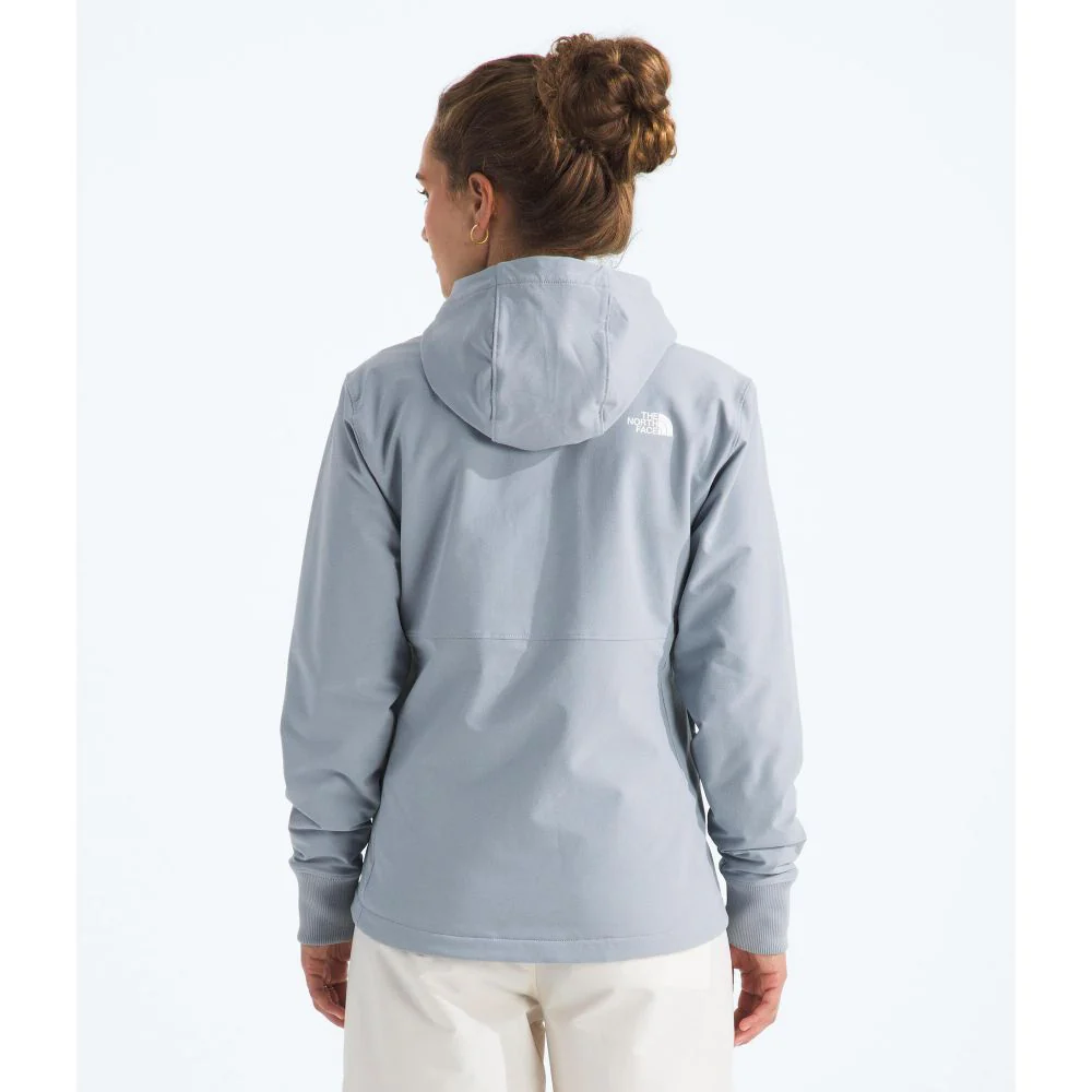 The North Face Women's Shelbe Raschel Softshell Jacket, WindWall Technology, Water Resistant, Fleece Lining, Space Blue, XXL, NF0A84JJ - Image 4
