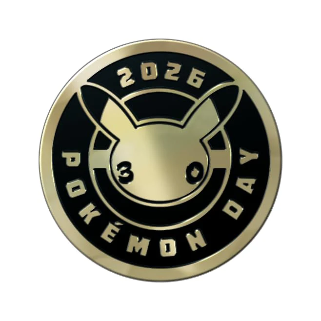 The Pokmon Company International Pokmon Day 2026 Collection 30th Anniversary Set with Pikachu Foil Promo Card, Metallic Coin, and 3 Booster Packs - Image 3