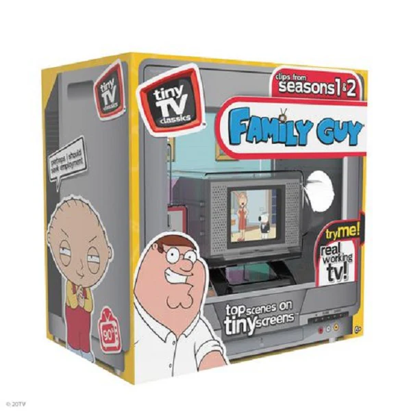 Tiny TV Classics Family Guy Edition- Newest Collectible from Basic Fun