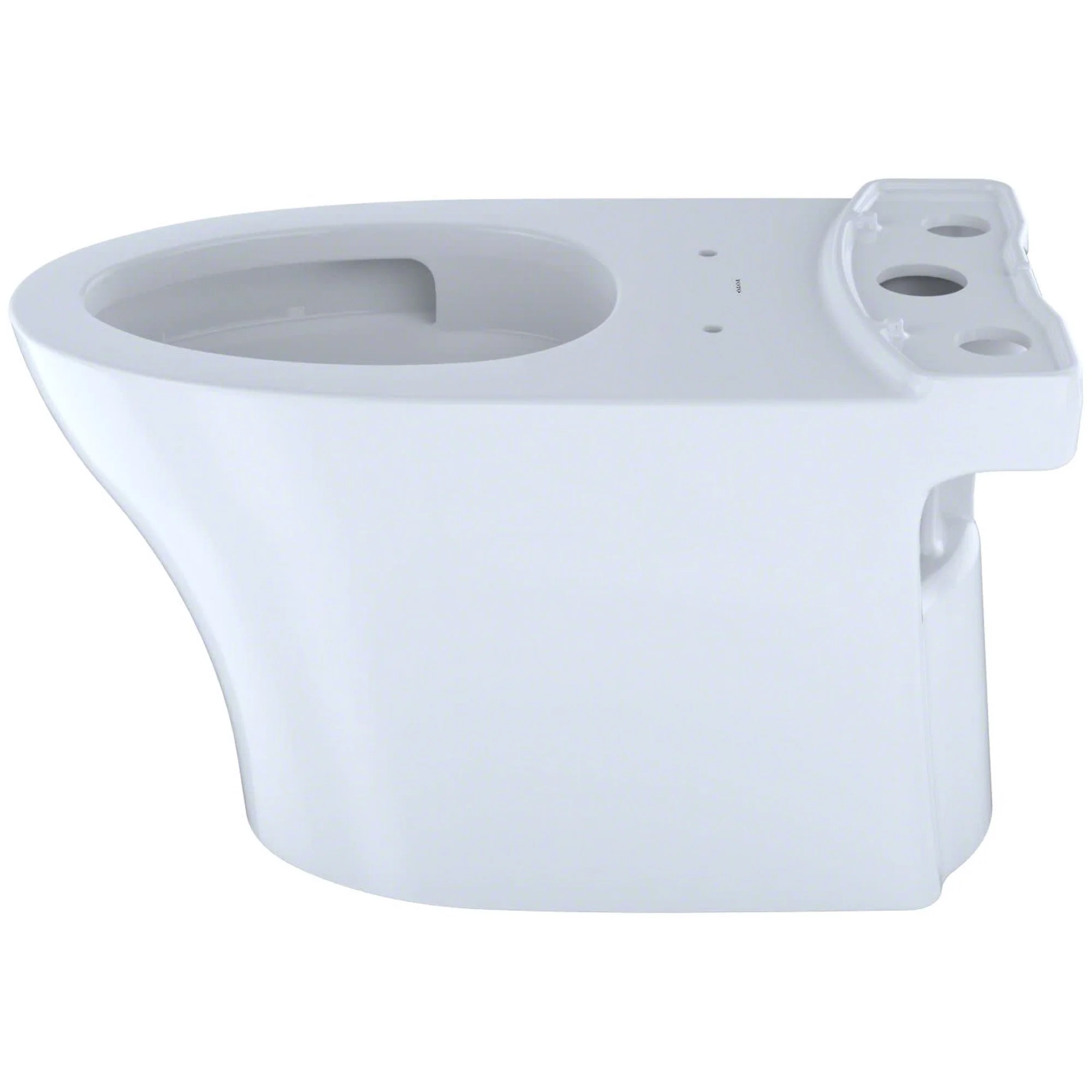 TOTO CT446CEFGN#01 Aquia Elongated Toilet Bowl, Cotton - Image 3