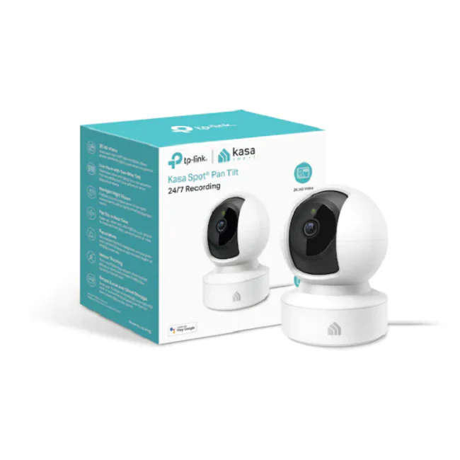 TP-Link KC411S Wi-Fi Kasa Spot Pan Tilt 2k Security Camera - Image 5