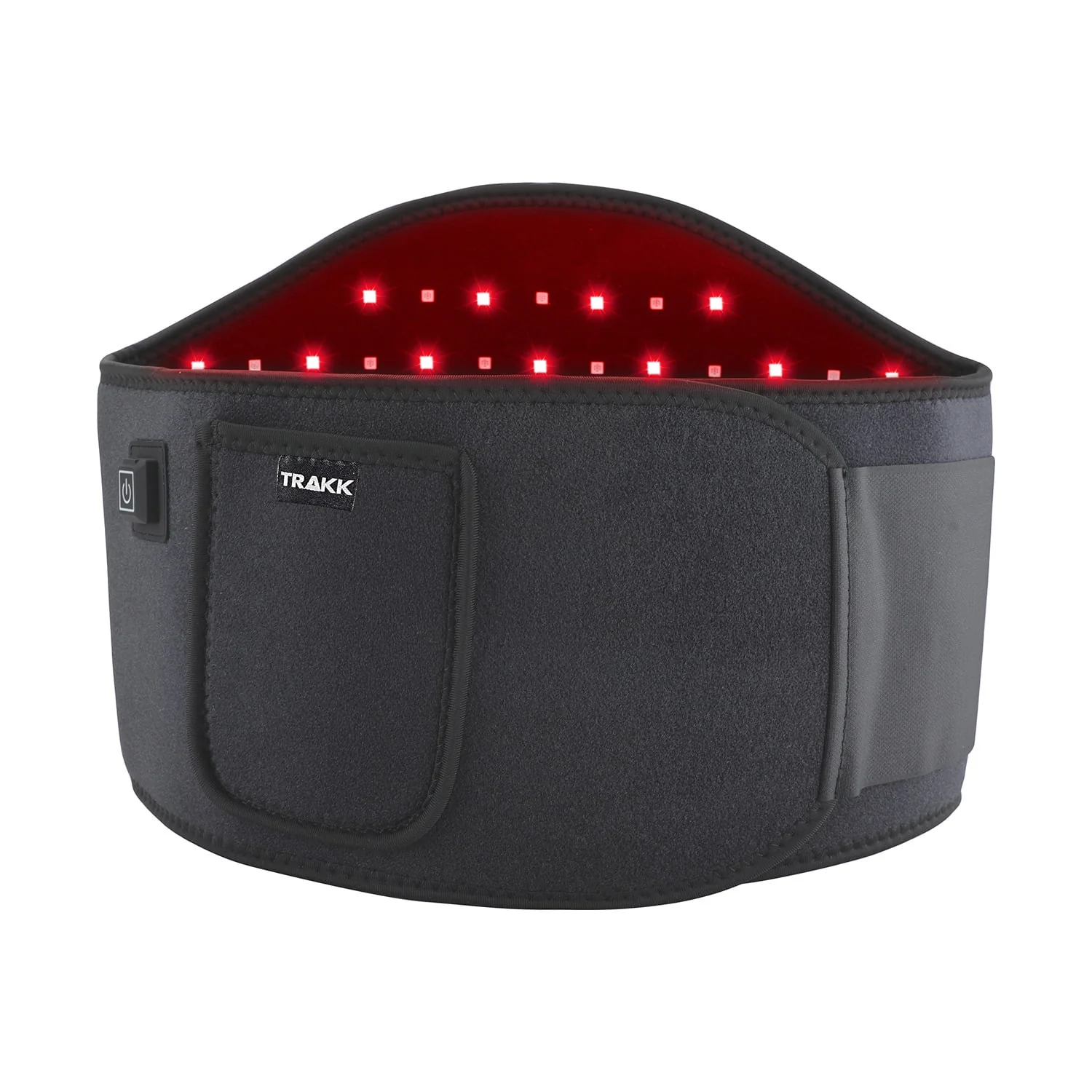 TRAKK SPORT TR-RLSTBK-500 Red Light Therapy Belt Heat Wrap Device for Body