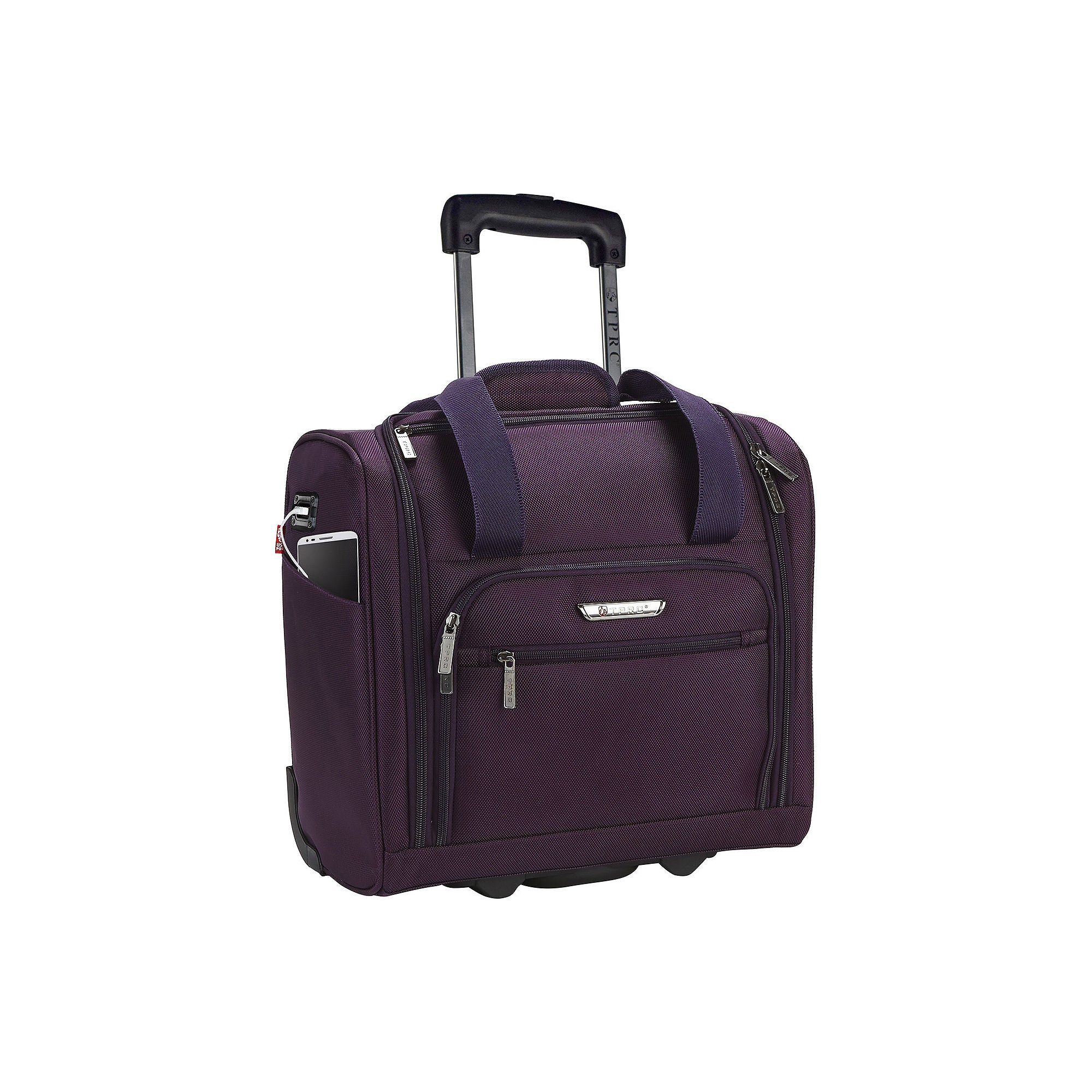 Travelers Club Rafael 15 Inch Luggage - PURPLE ONE SIZE - Image 3