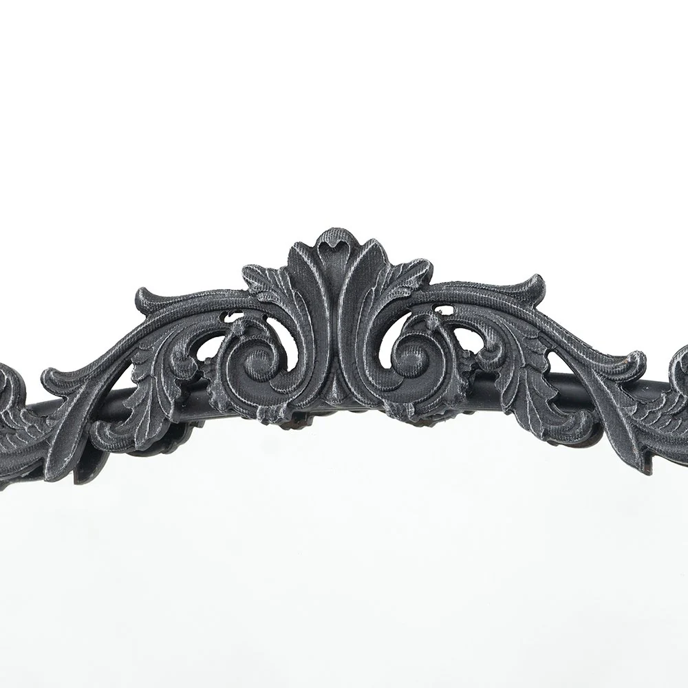 Triple Tree Full Length Mirror, Arched Bathroom Vanity Mirror, 66 x 36 Inch, Black - Durable Material - Image 3