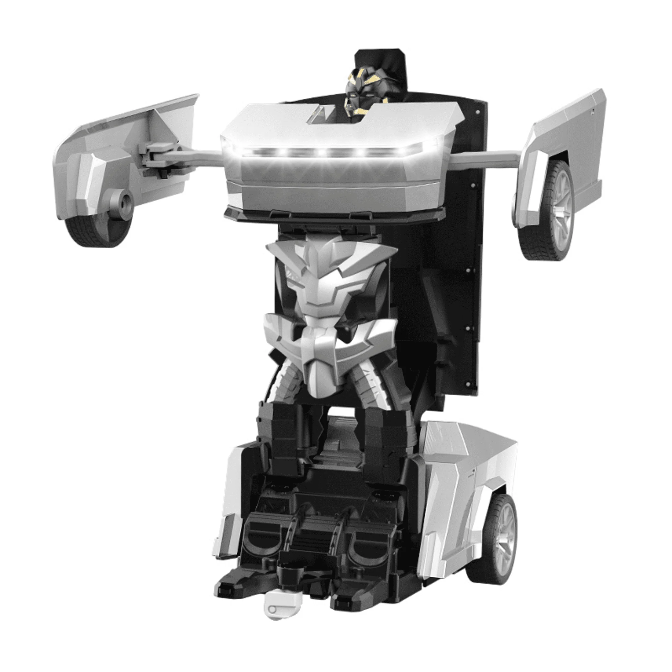 TSL 1:18 Electric RC Cyber Pickup Transforming Robot Car with LED Lights, Rechargeable Battery, 2.4GHz Remote Control - Image 3