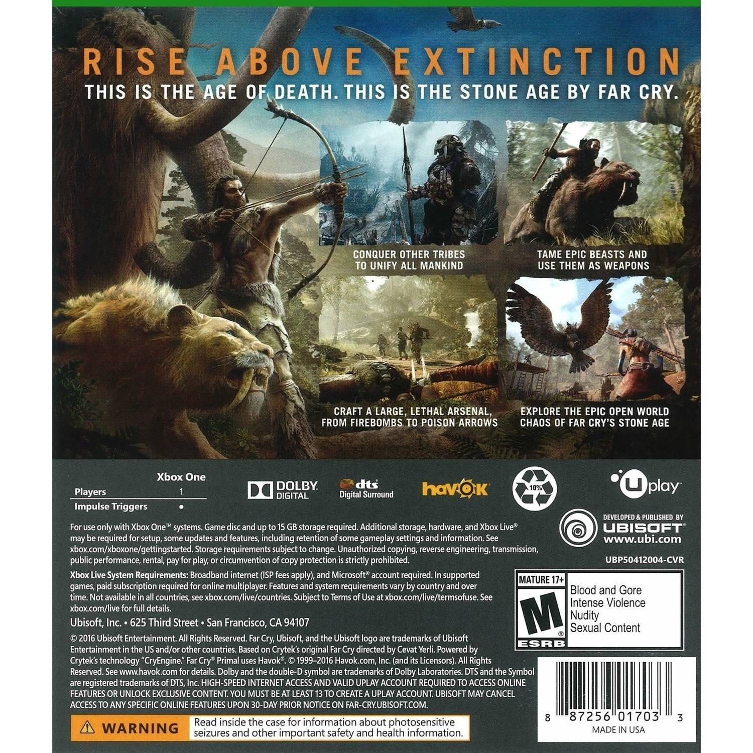 Ubisoft Far Cry Primal (Xbox One) - Image 3
