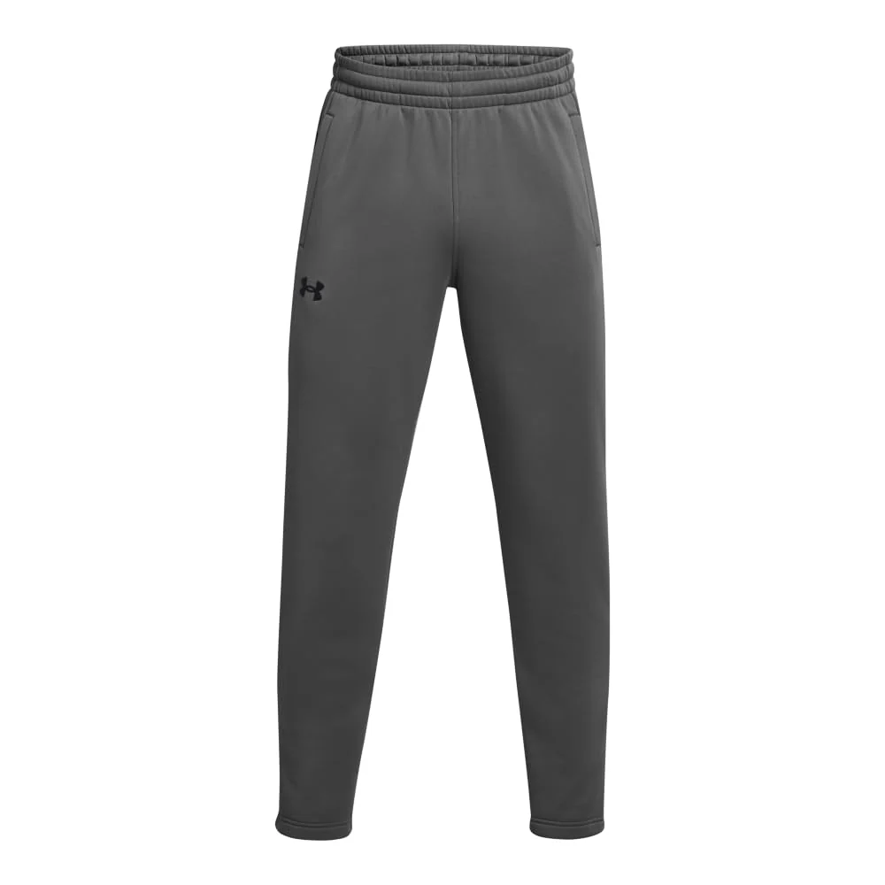 Under Armour Armour Fleece Straight Leg Athletic Sweatpants, Castlerock Black, Small, 1373360-025 - Image 3