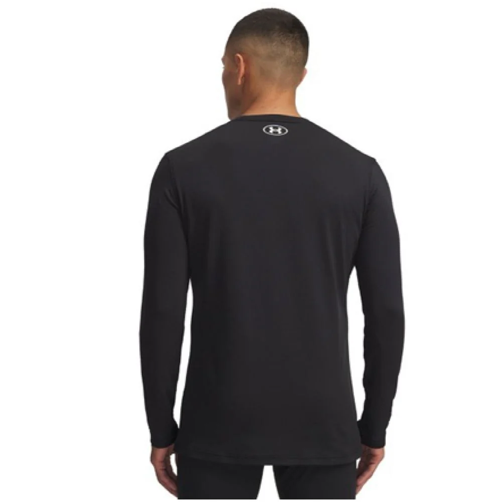 Under Armour Base 2.0 Crew Shirt - Black - L - Image 3