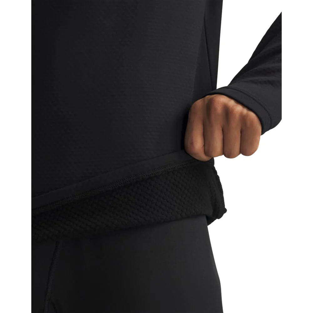 Under Armour Base 4.0 Crew-Neck Long-Sleeve Shirt - Black - 3XL - Image 3