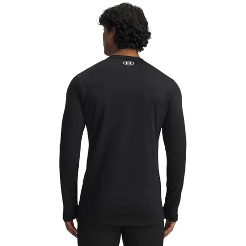 Under Armour Base 4.0 Crew-Neck Long-Sleeve Shirt - Black - 3XL - Image 5