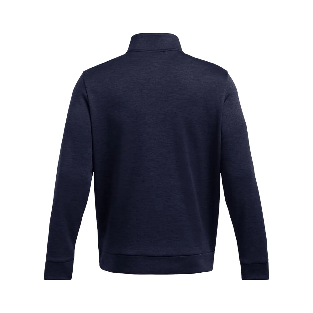 Under Armour Fleece Twist QZ Long-Sleeve Quarter-Zip Pullover - Midnight Navy - L - Image 8