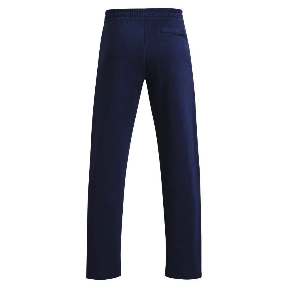 Under Armour Rival Fleece Pants for Men - Midnight Navy/White - L - Image 8