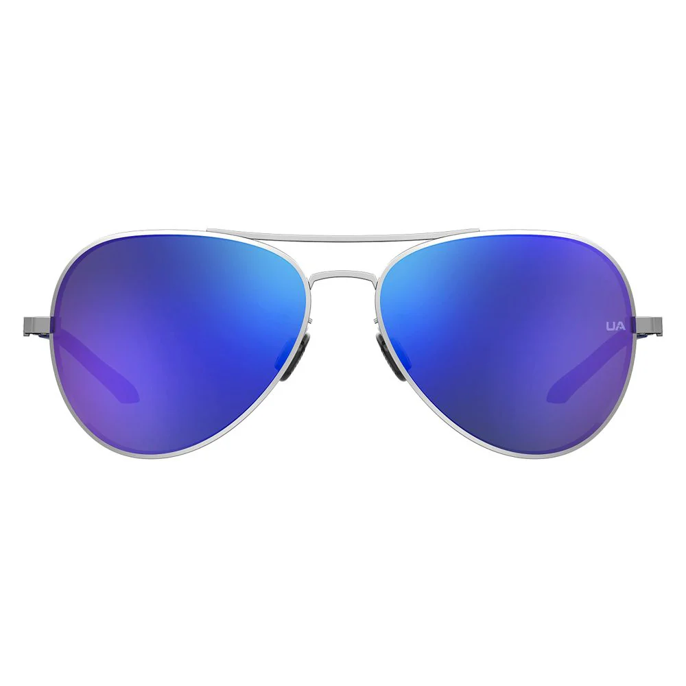 Under Armour UA INSTINCT JR Pilot Sunglasses, Polarized Blue Lenses, Metal Frame, 51mm - Image 3