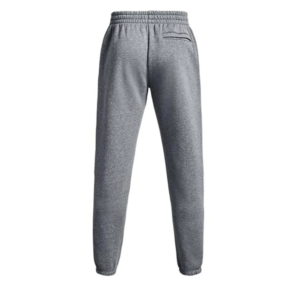 Under Armour Unisex Icon Fleece Joggers, Adjustable Waistline, Ribbed Elastic Cuffs, Multiple Secure Pockets, Pitch Gray Medium Heather/White, 3XL, 1373882 - Image 5