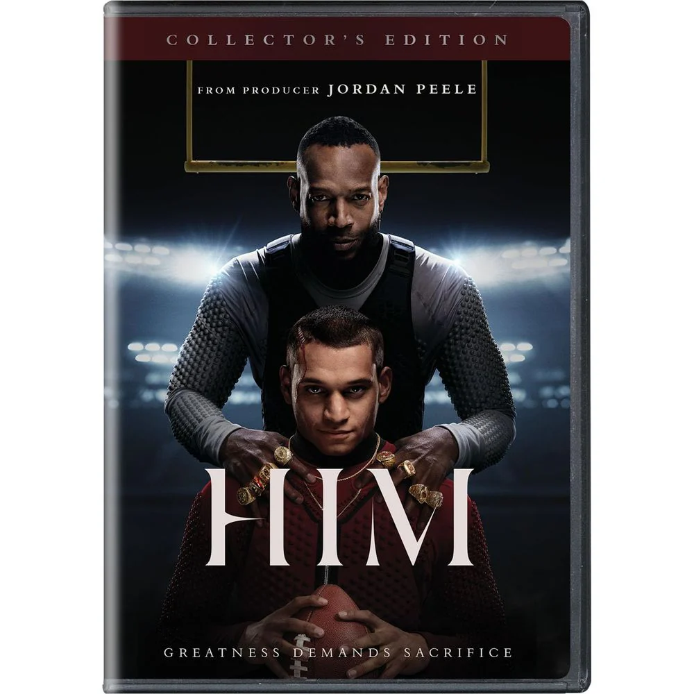 Universal Pictures Home Entertainment HIM 2025 Collector's Edition DVD, Horror Thriller, Widescreen, Dolby Digital 5.1, Subtitled English French Latin Spanish