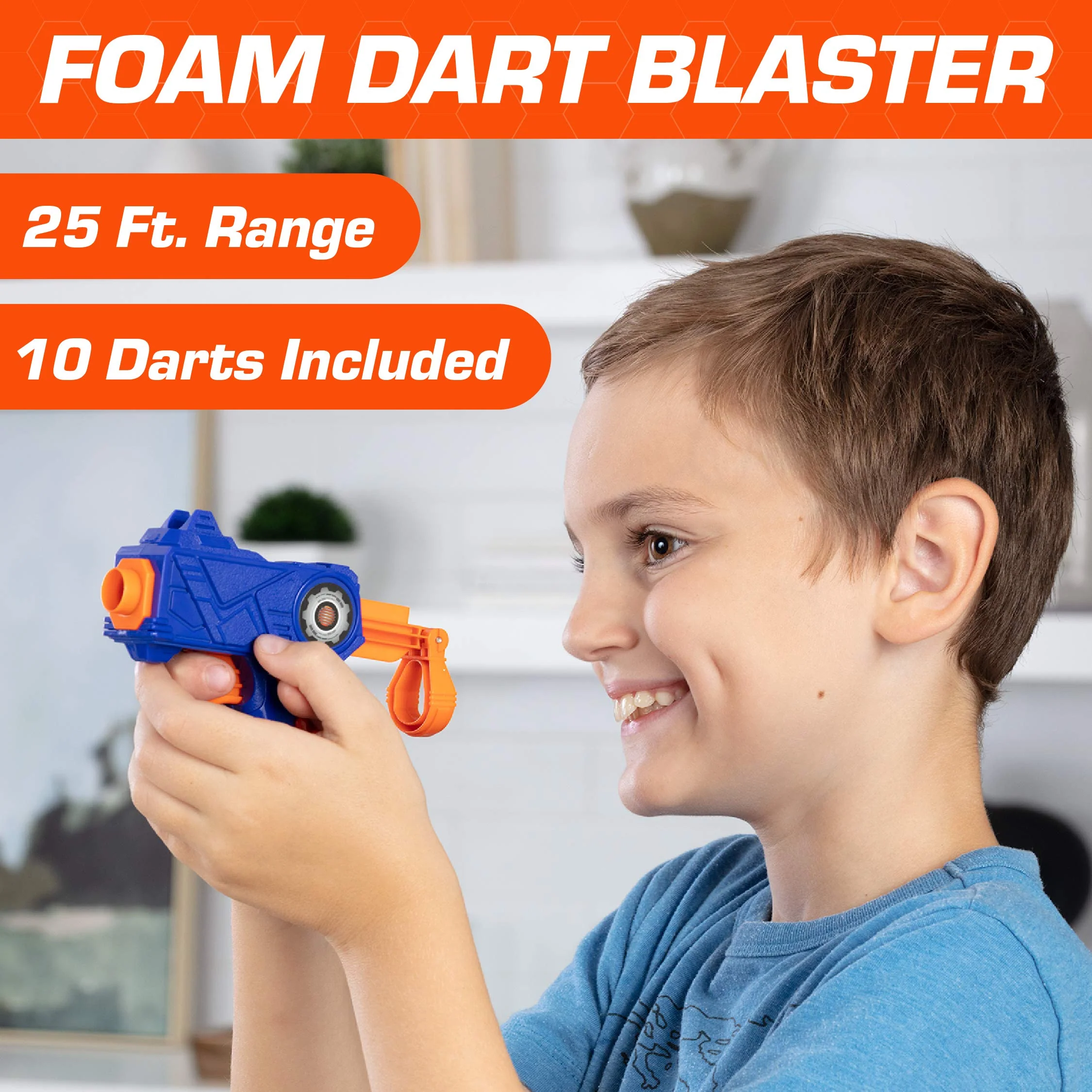 USA Toyz AstroShot Zero GS Foam Blaster Set with Floating Ball and Flip Targets, Nerf Compatible, Multi Color, UT-ASZEGS-MUL - Image 4