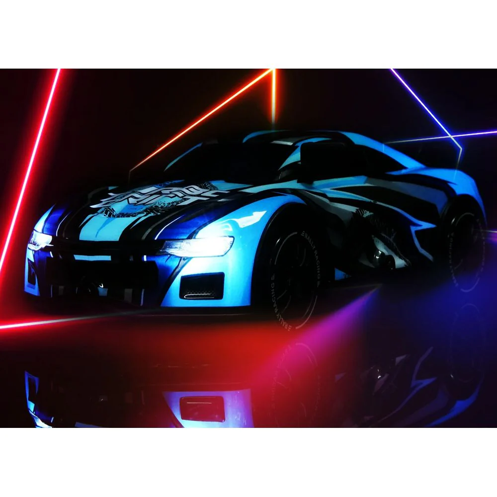 USA Toyz Force1 High-Speed Drift RC Car, Blue - Image 2