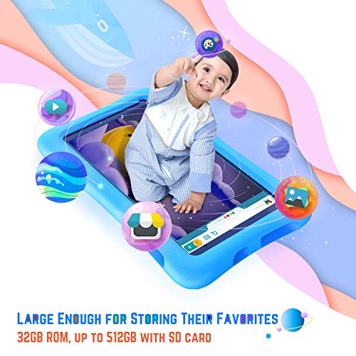 VANKYO MatrixPad S8 Tablet Kids Edition 2GB RAM, 32GB ROM, Kidoz Pre Installed, 8" IPS HD Display Blue - Image 4