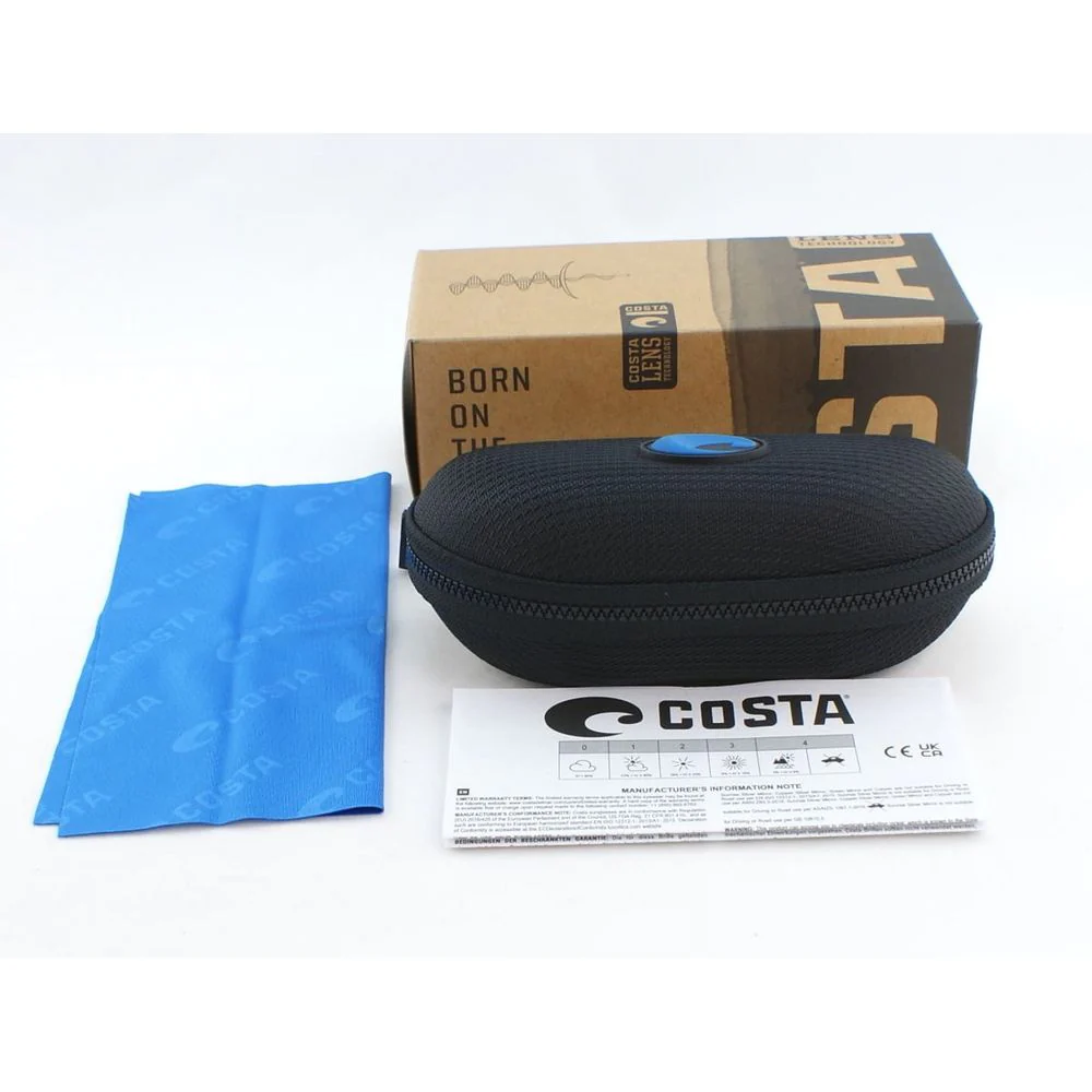 Costa Del Mar Vela Sunglasses, Copper 580P Polarized Lenses, Shiny Tortoise Rectangular Frame, 56mm - Image 5