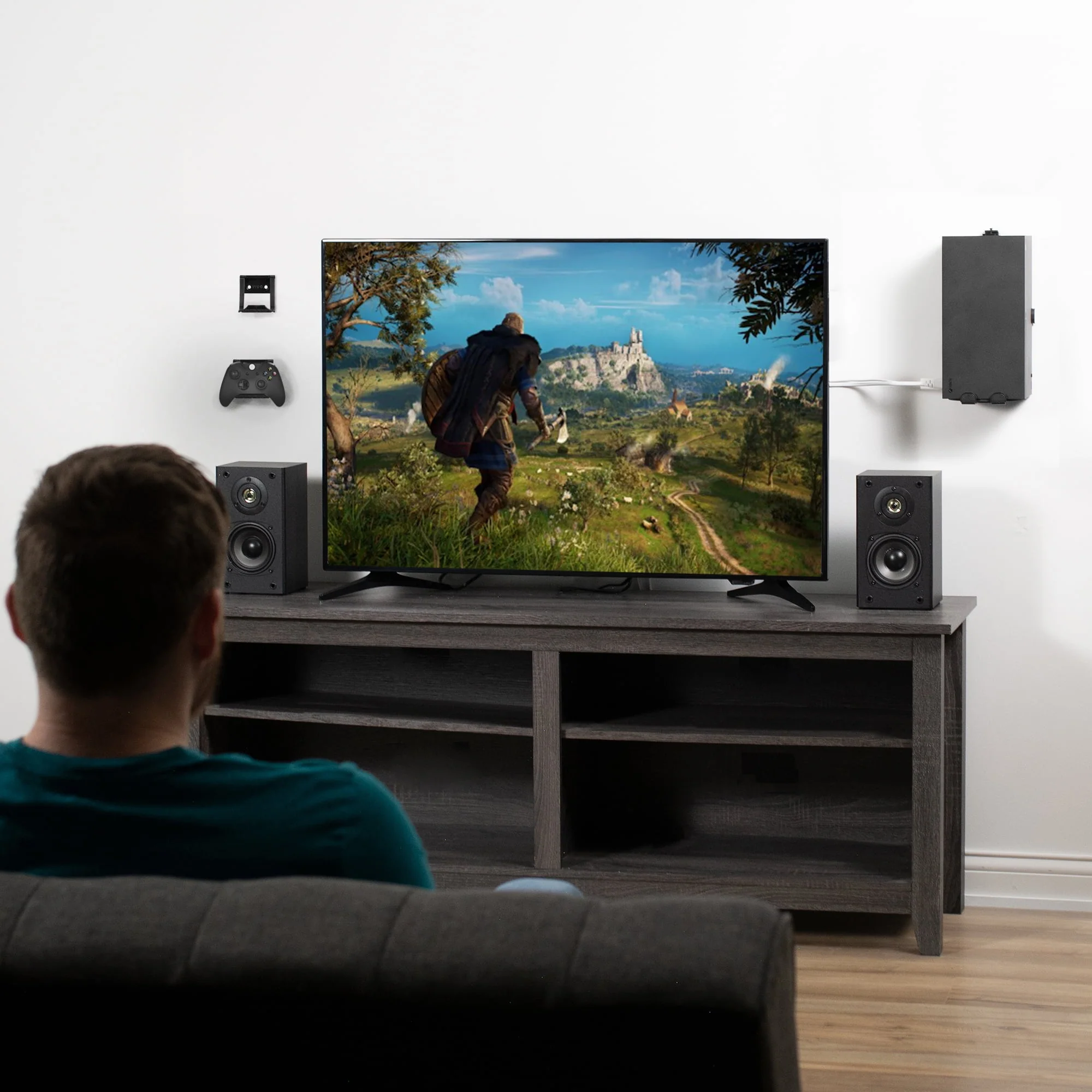 VIVO Steel Wall Mount for Xbox Series X, Horizontal and Vertical Orientation, Black, MOUNT-XSXU1 - Image 5