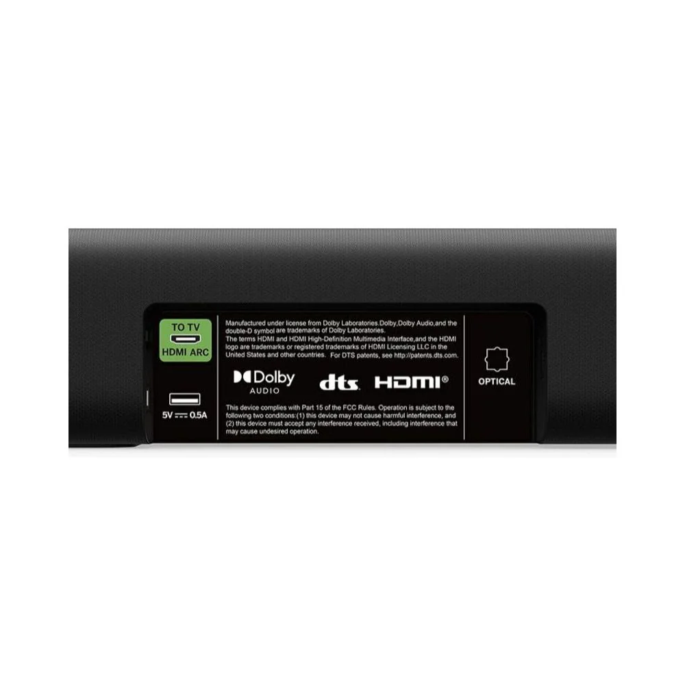 VIZIO V20-J8 V-Series 2.0 Compact Home Theater Sound Bar with DTS Virtual:X, Bluetooth, Voice Assistant Compatible, Includes Remote Control - Image 5