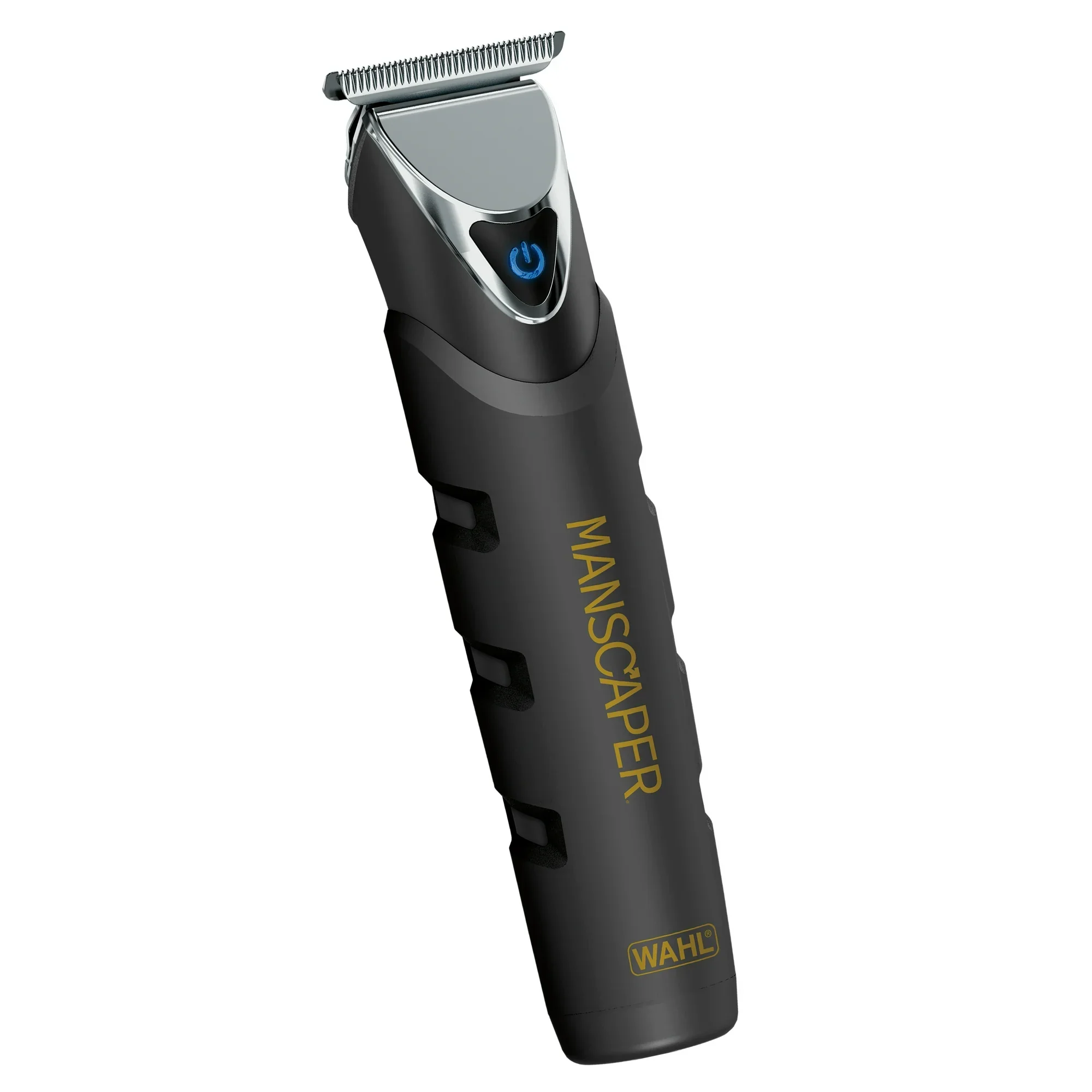 Wahl 3024864 Manscaper Black Ops Rechargeable Trimmer for Men, Waterproof, 4x Closer, Rubber Grip