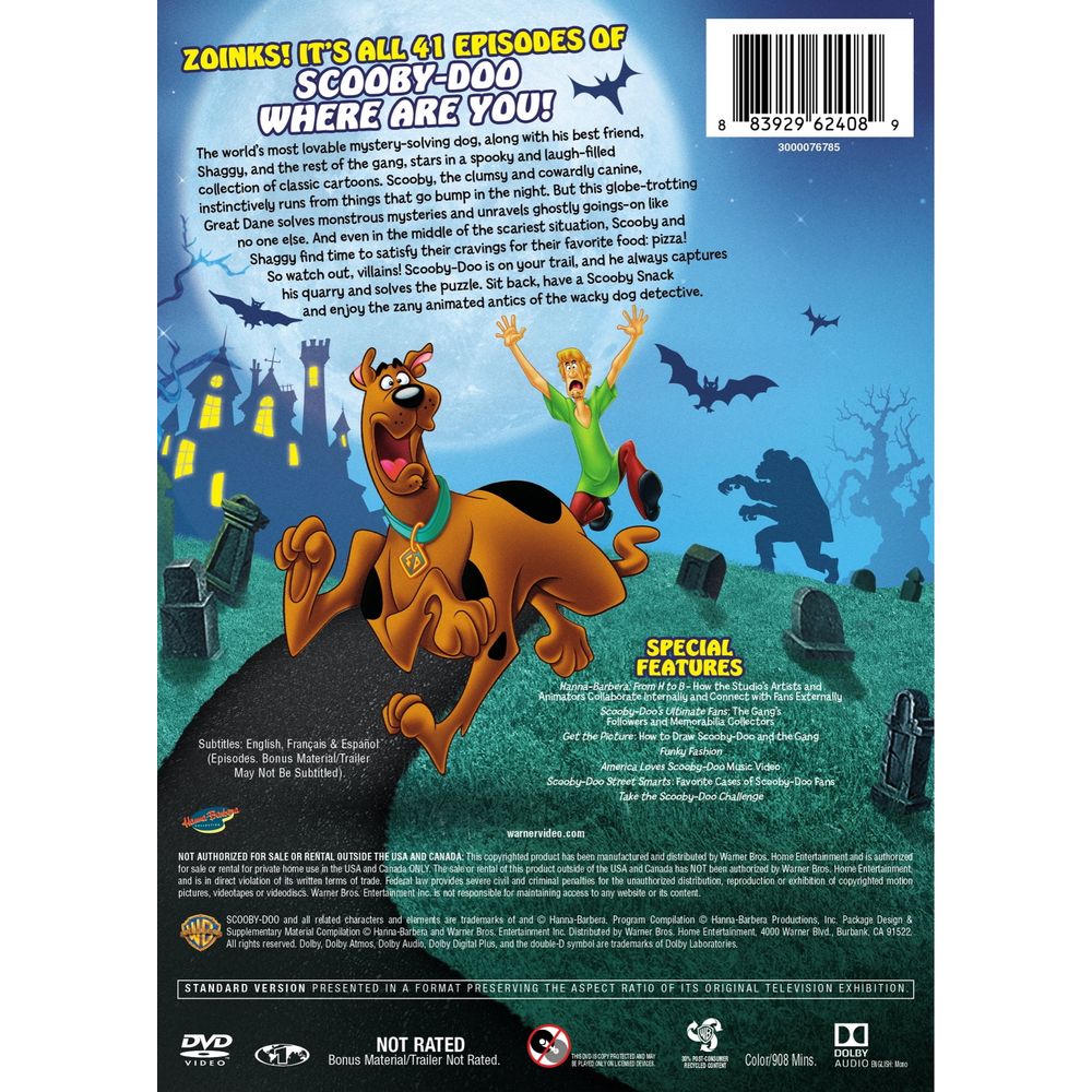 Warner Bros. Scooby-Doo Where Are You Complete Series (DVD) - Image 3