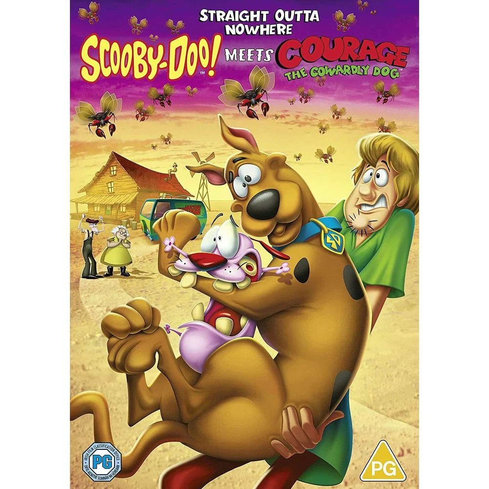 Warner Brothers Straight Outta Nowhere: Scooby-Doo Meets Courage the Cowardly Dog (DVD)