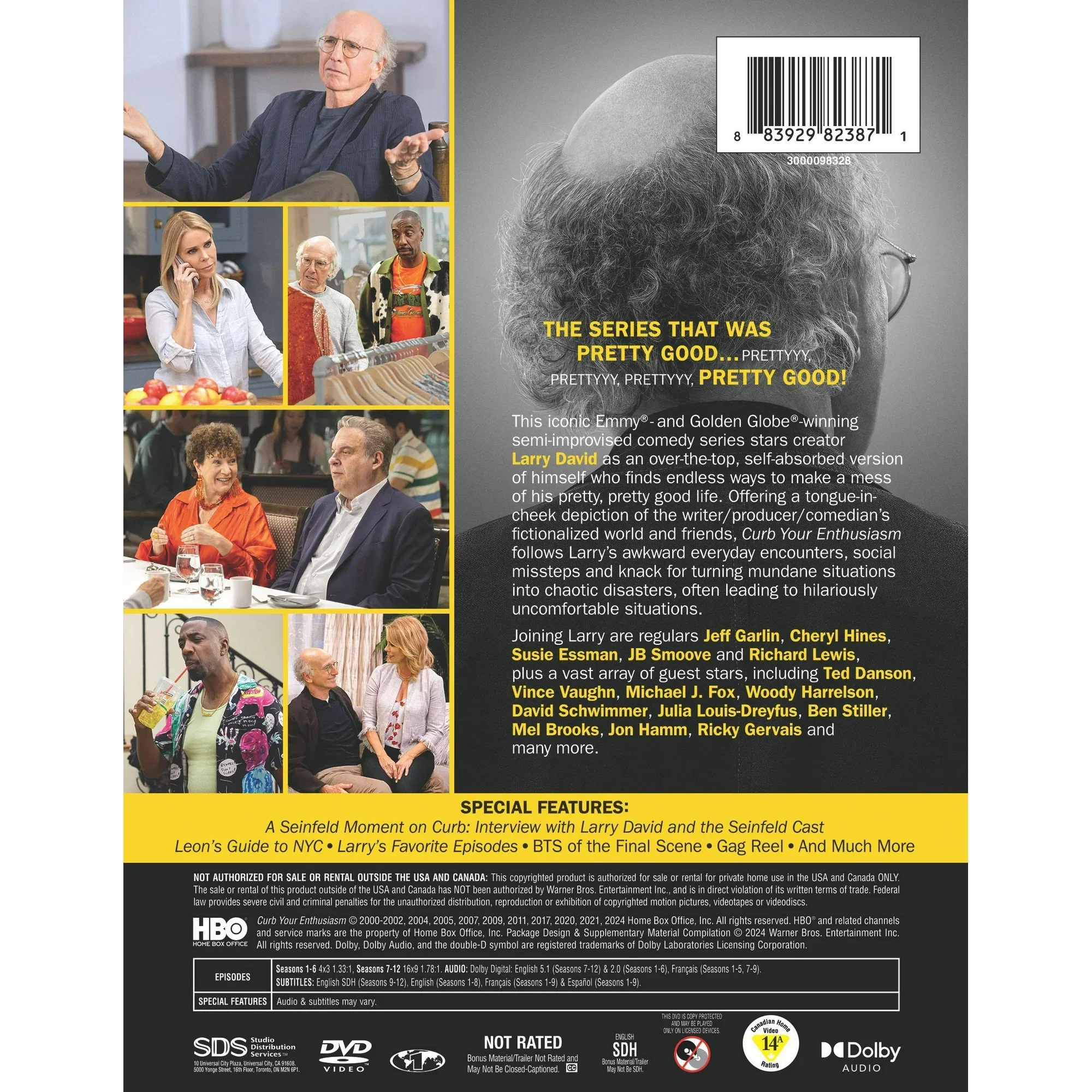 Warner Home Video Curb Your Enthusiasm: The Complete Series (DVD) - Image 3