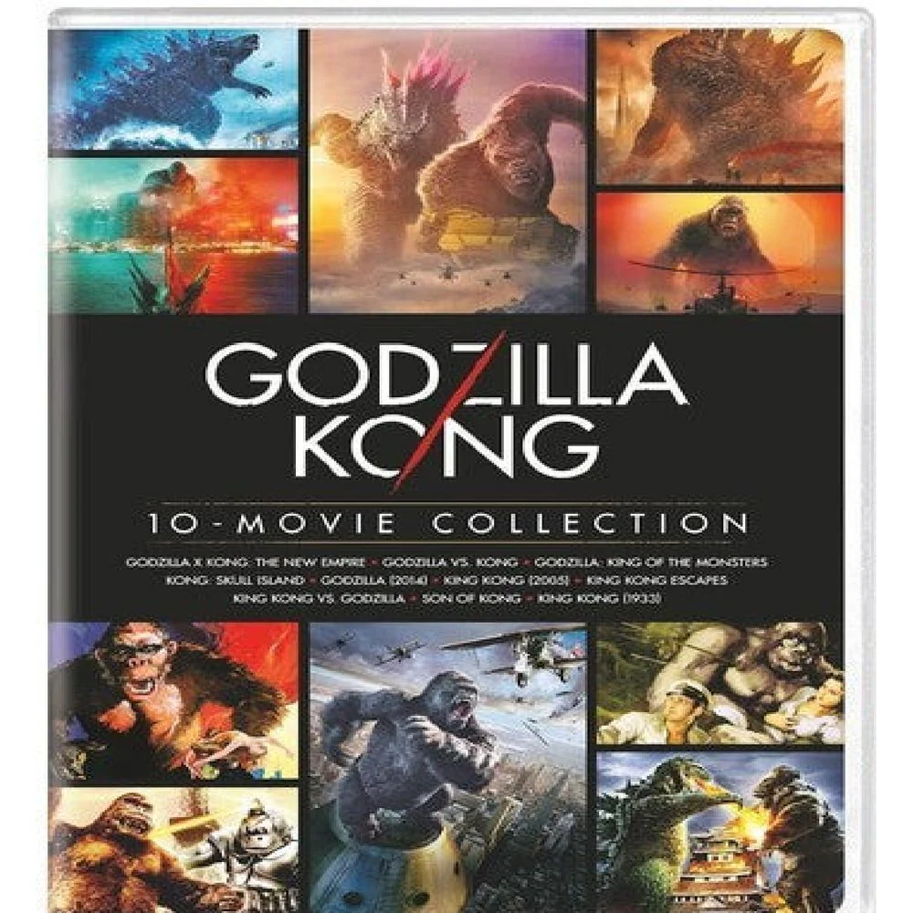 Warner Home Video Godzilla/Kong 10Movie Collection (DVD) - Image 2