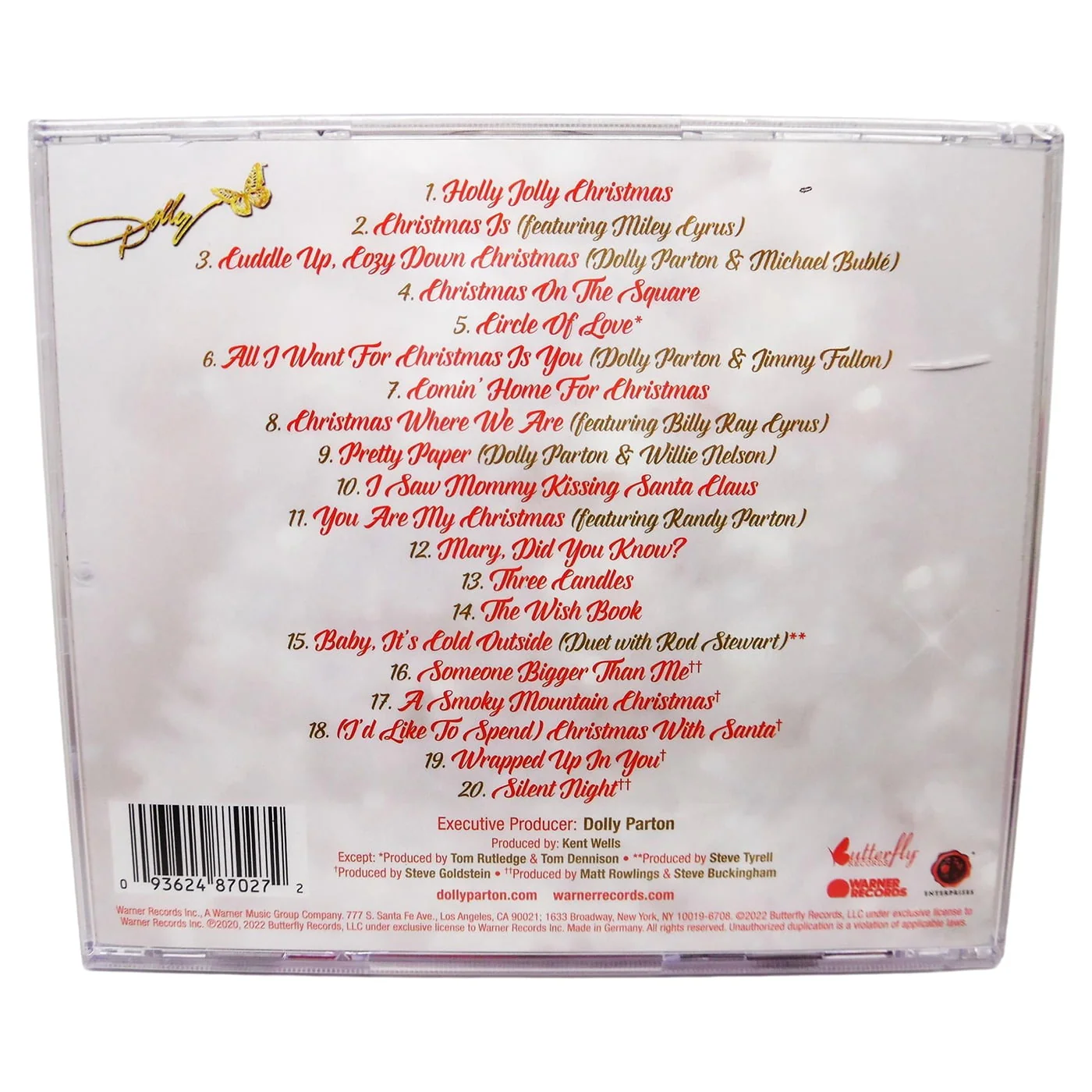 Warner Records Dolly Parton A Holly Dolly Christmas Ultimate Deluxe Edition Holiday Music CD 87517507 - Image 3