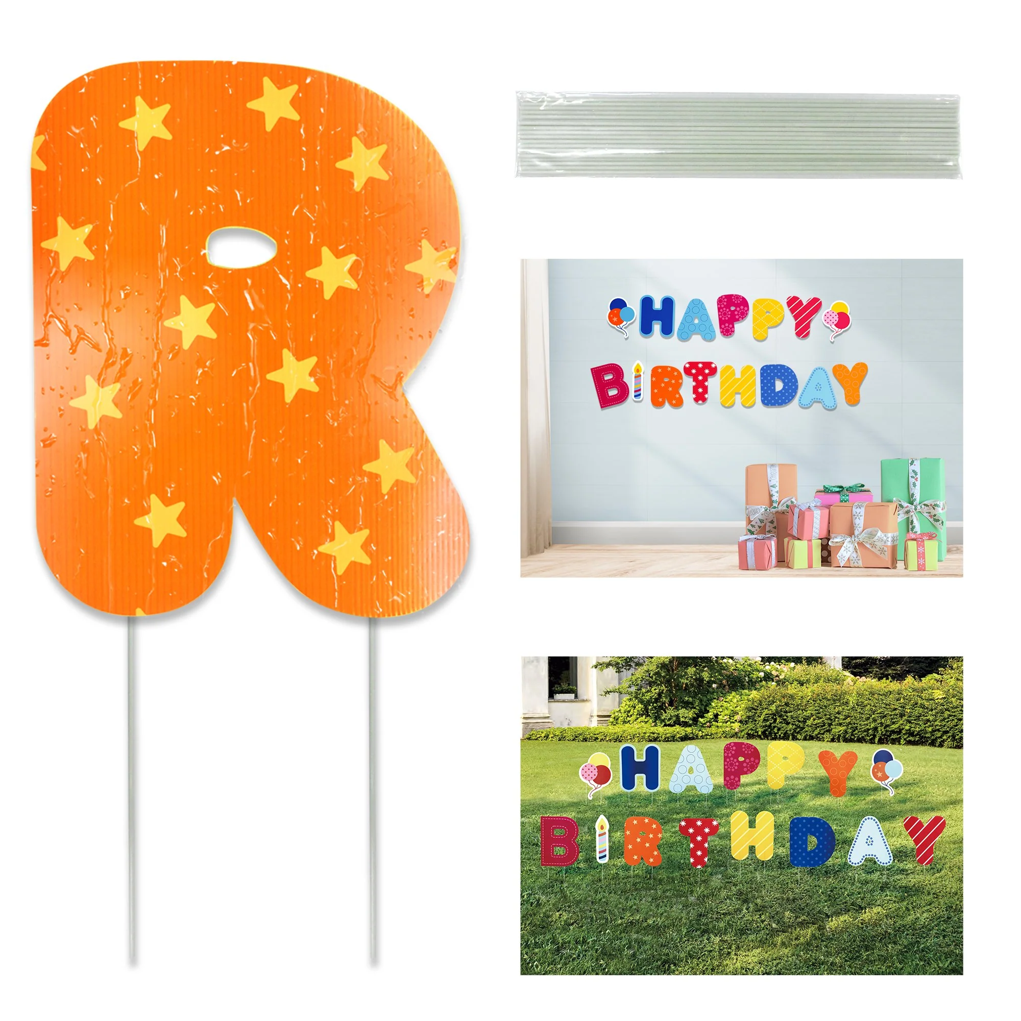 Way To Celebrate GT62693 Happy Bday Yardsign - Image 2