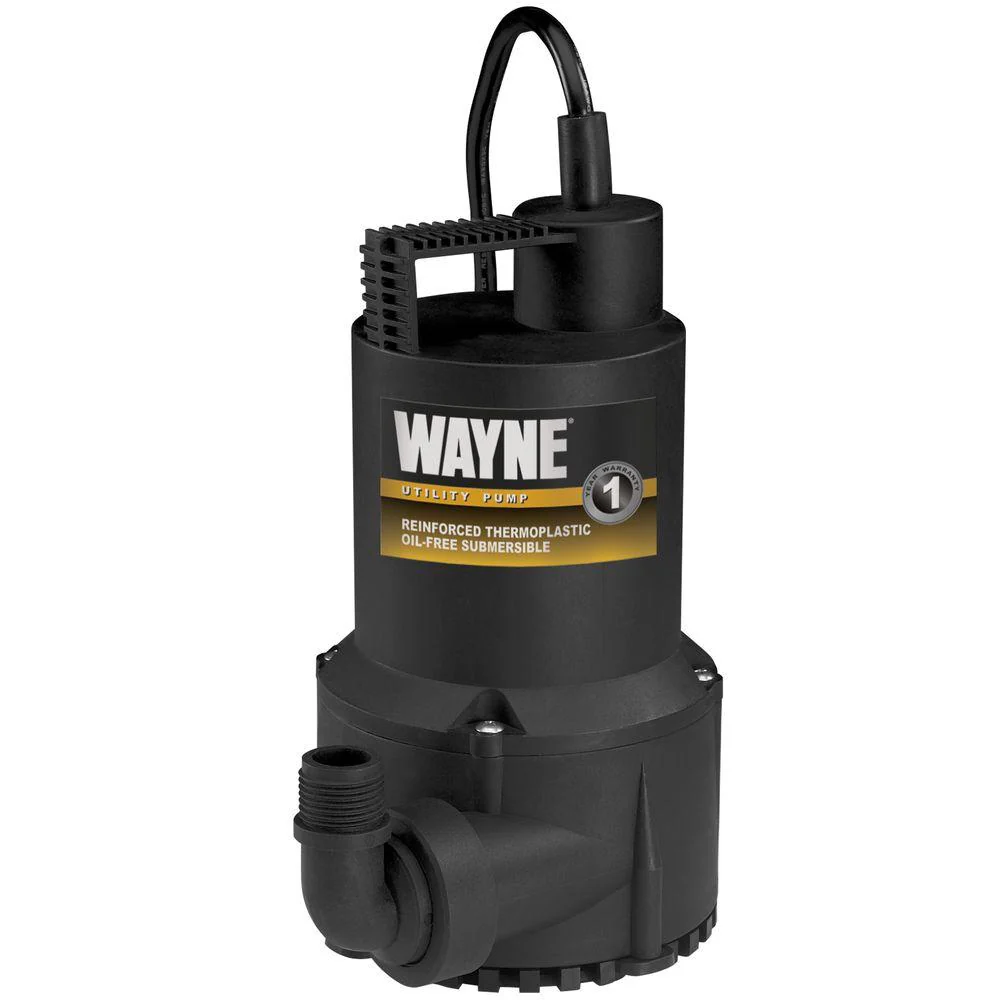 Wayne 1/6 HP Thermoplastic Utility Pump-DISCONTINUED-RUP160 - Image 5