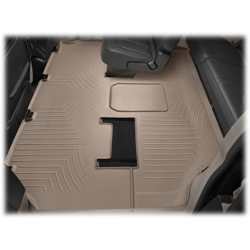 WeatherTech Custom Fit FloorLiners for Jeep Compass, Tan - Material: Thermoplastic Elastomer (TPE) - Image 5