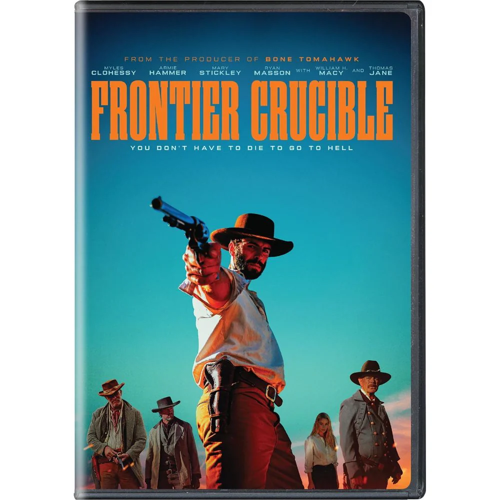 Well Go Usa Frontier Crucible DVD Movie Western Thriller Action, 124-Minute Runtime, Dolby Digital 5.1, English SDH and French Canadian Subtitles, 1007934600