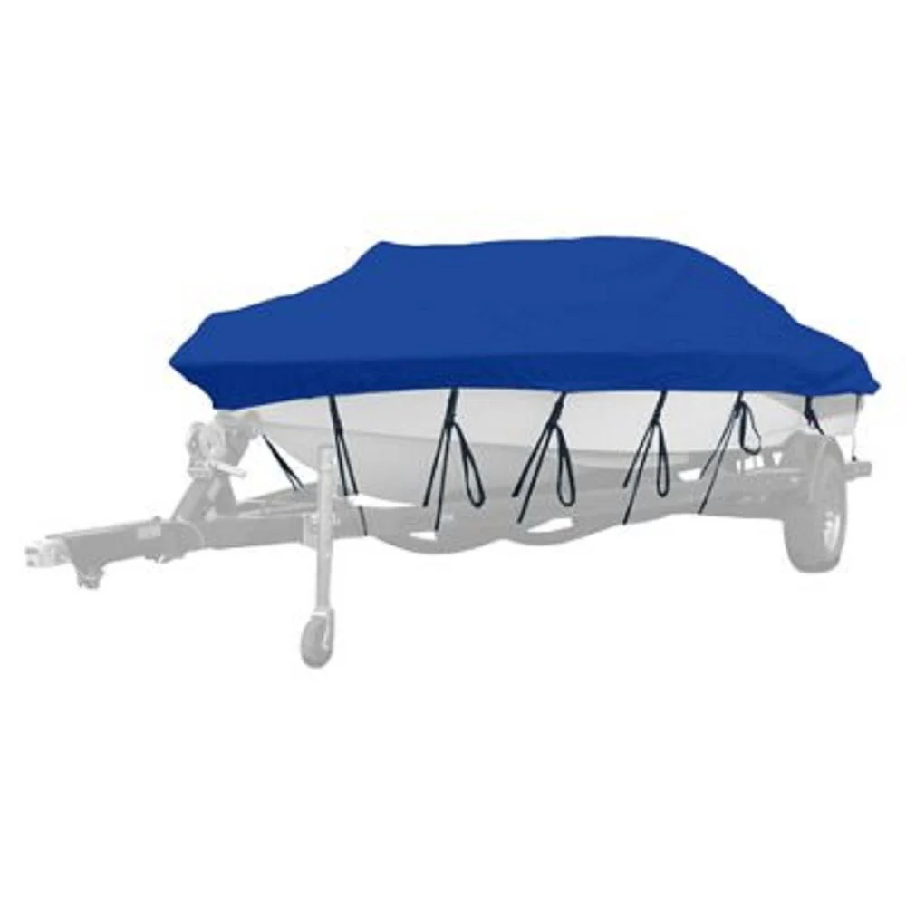 Westland BP-F918EXSSB Select Fit Boat Cover for Aluminum V-Hull Fishing Boats,17'6''-18'5'', Sharkskin Blue - Image 3