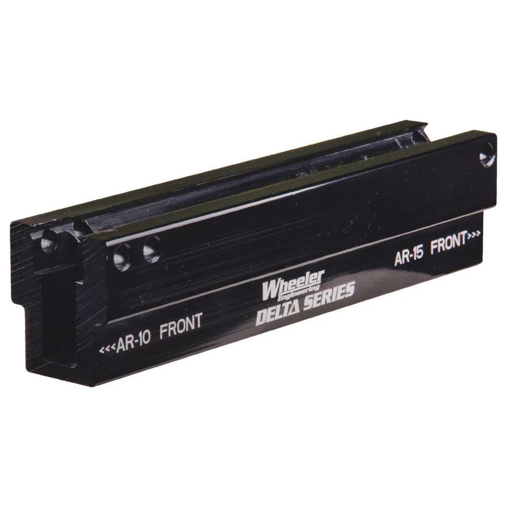 Wheeler Engineering 156888 Delta AR Upper/Pic Rail Vise Block, Black