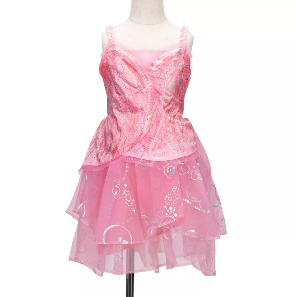 Wicked Girl's Deluxe Glinda Pink Bubble Dress Up, 4-6Y - Image 2